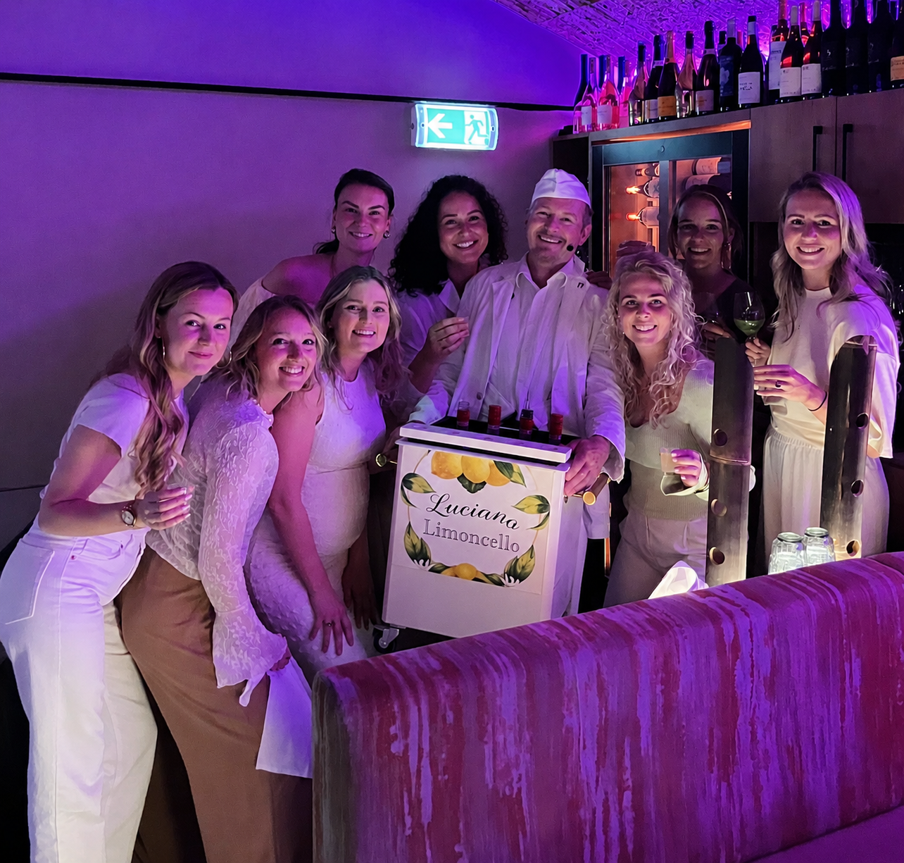 Italiaans thema op locatie
